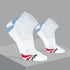 Reebok Ankle Socks Pack of 3 White & Blue