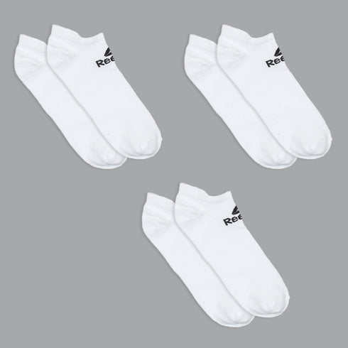 Reebok Ankle Socks Pack of 3 White