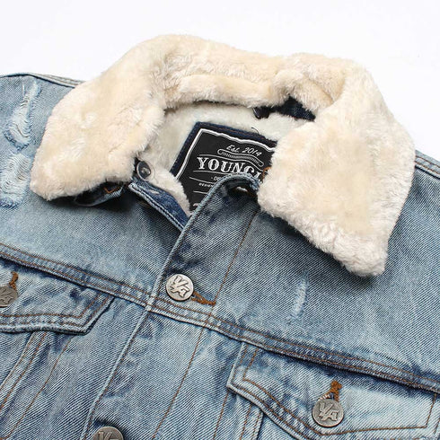 Young LA Shearling Trucker Jacket