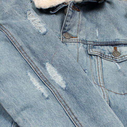 Young LA Shearling Trucker Jacket