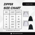 ADS White Zipper