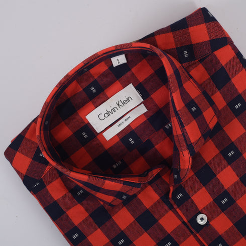 CK Red & Blue Checkered Shirt