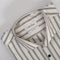 CK White with GreyWide Stripped Shirt