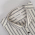 CK White with GreyWide Stripped Shirt