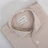 CK White and Brown Narrow Stripe Shirt