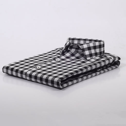 CK Black & White Checkered Shirt