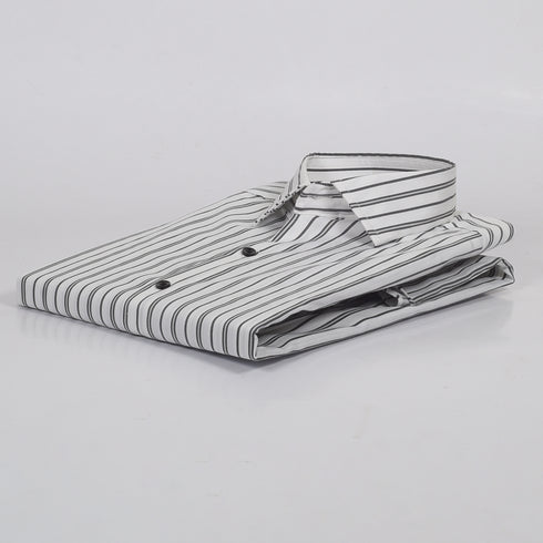 CK White with Black Stripes Shirt