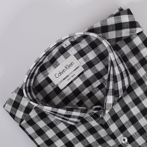 CK Black & White Checkered Shirt
