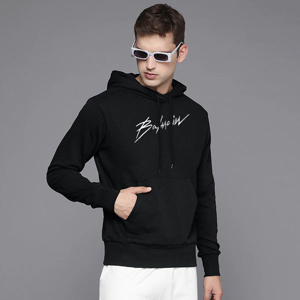 Balmain Black Silver S Hoodie