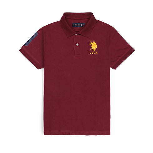 U.S Polo Maroon Shirt