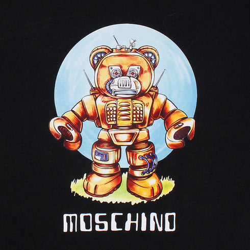 Moschino Robot Black T-Shirt