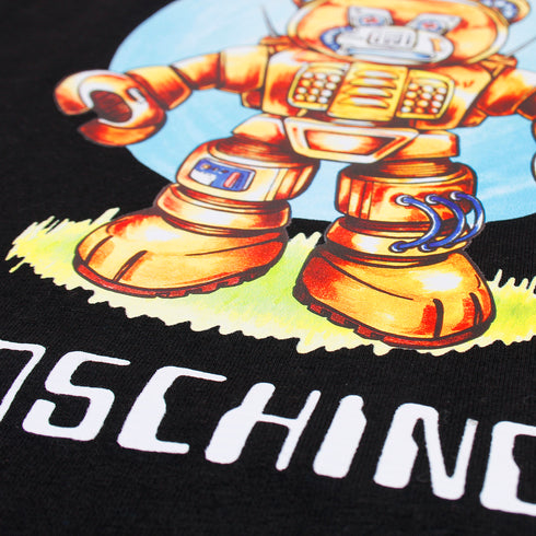 Moschino Robot Black T-Shirt