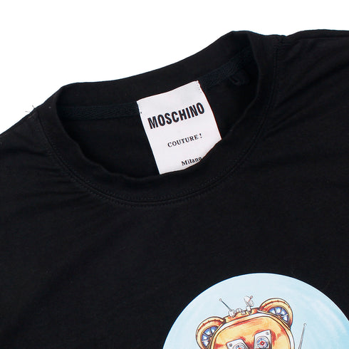 Moschino Robot Black T-Shirt
